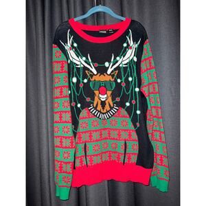 Ugly Christmas Sweater Xmas Size XL